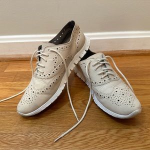 Cole Haan tan Zerogrand suede sneakers 7.5